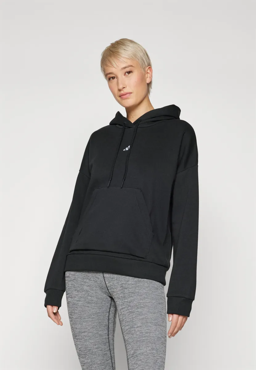 Kapuzenpullover - black/white