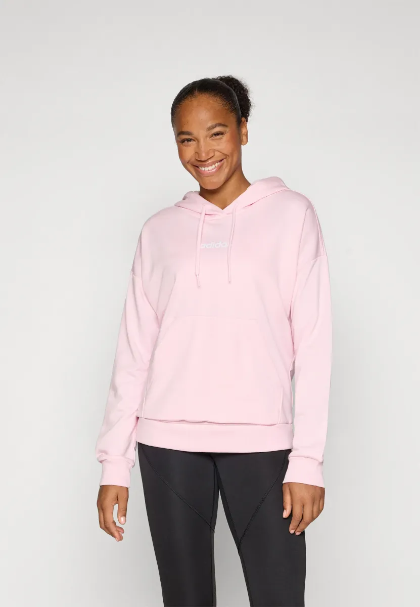 Kapuzenpullover - clear pink/white