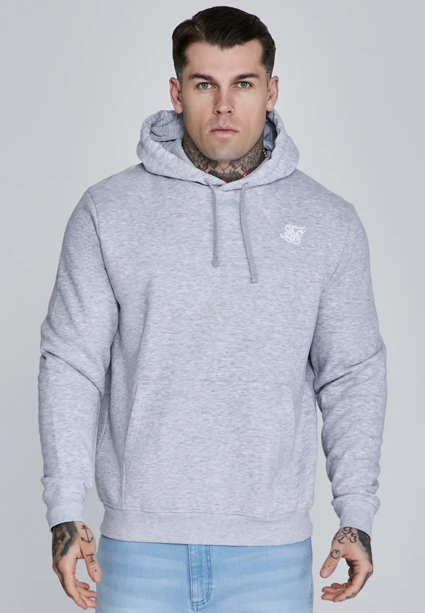 Kapuzenpullover - grey marl