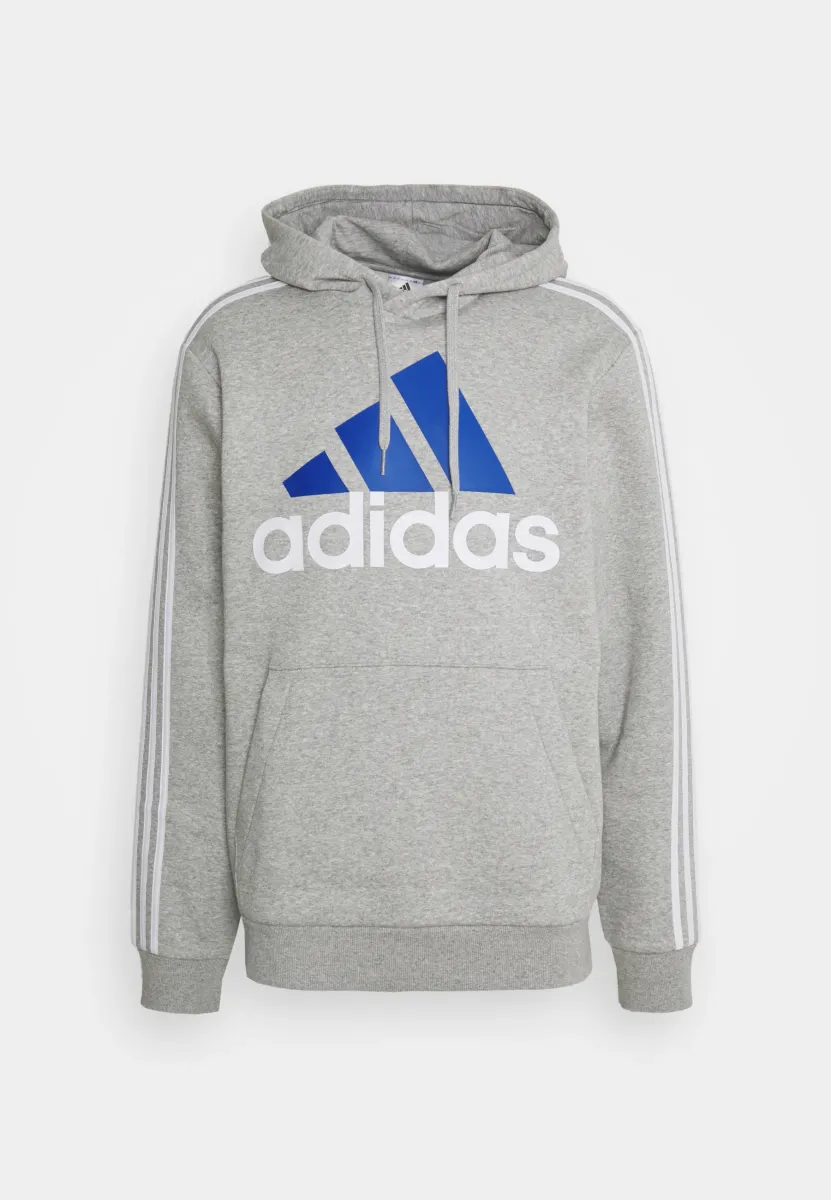 Kapuzenpullover - medium grey heather/white