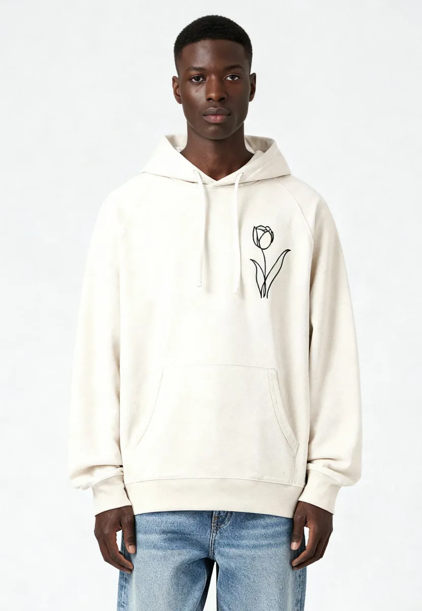 Kapuzenpullover - off-white