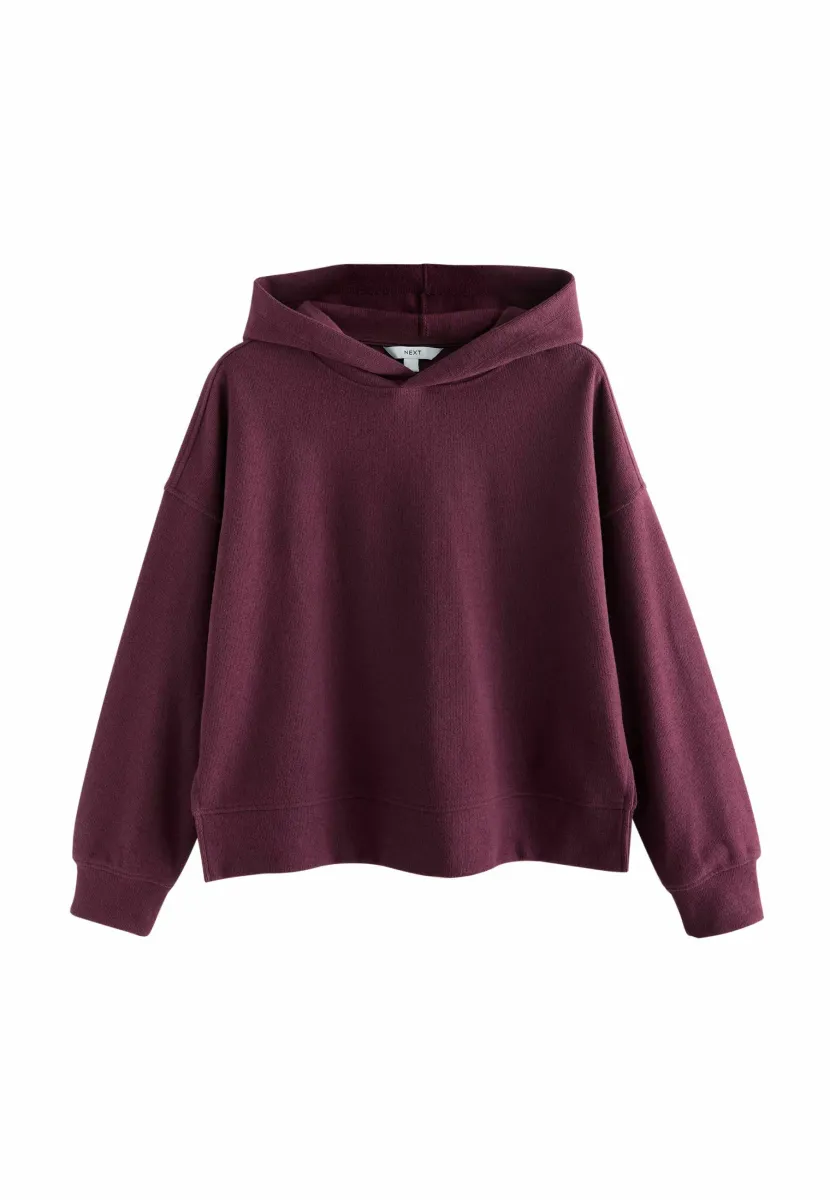 Kapuzenpullover - plum purple