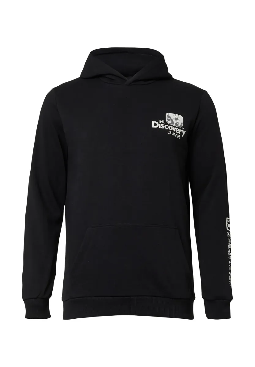 Kapuzenpullover - schwarz