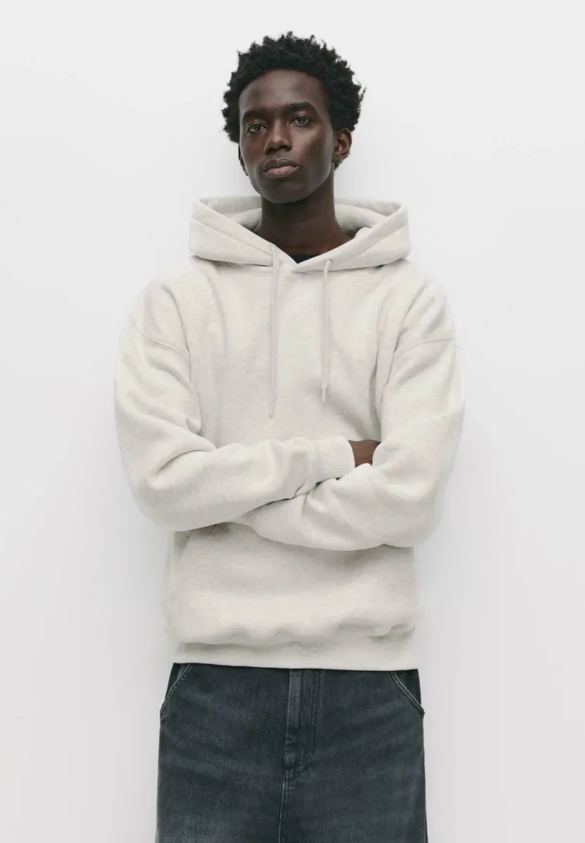 Kapuzenpullover - stone