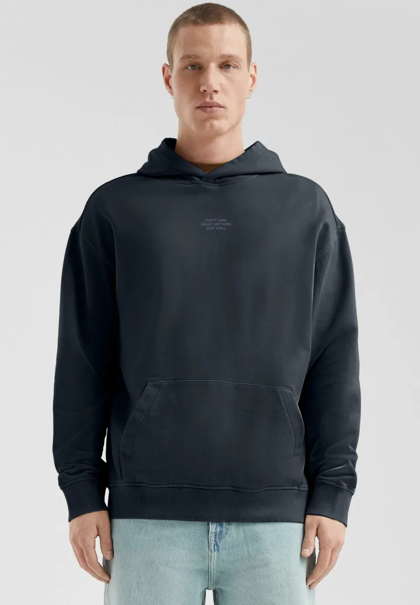 Kapuzenpullover - tiefblau