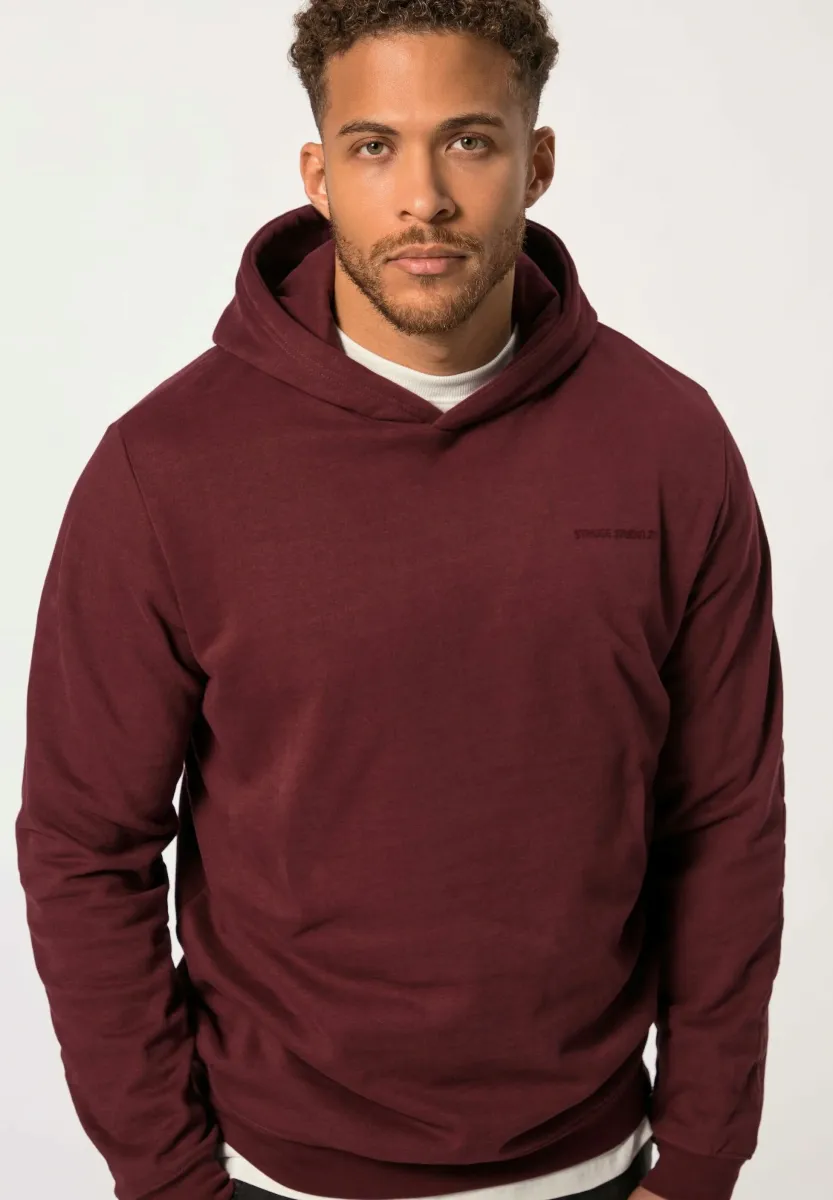 Kapuzenpullover - wine red