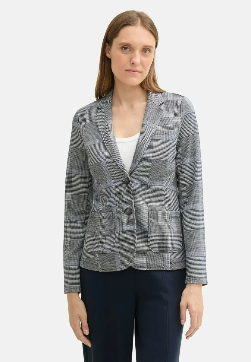KARIERTER  - Blazer - navy blue check