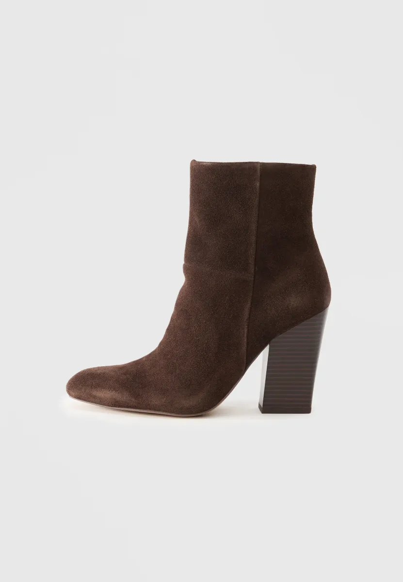 KARINAA - High Heel Stiefelette - dark brown