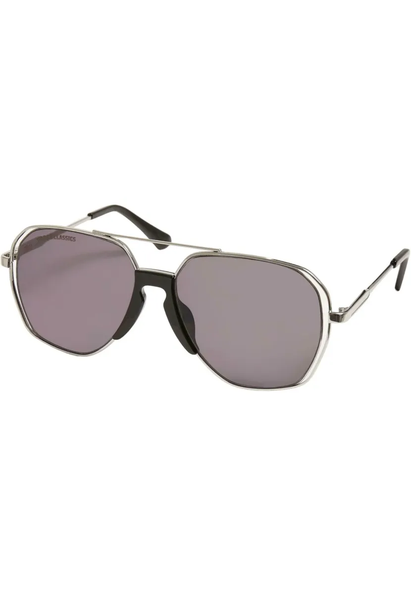 KARPHATOS WITH CHAIN - Sonnenbrille - silver-coloured