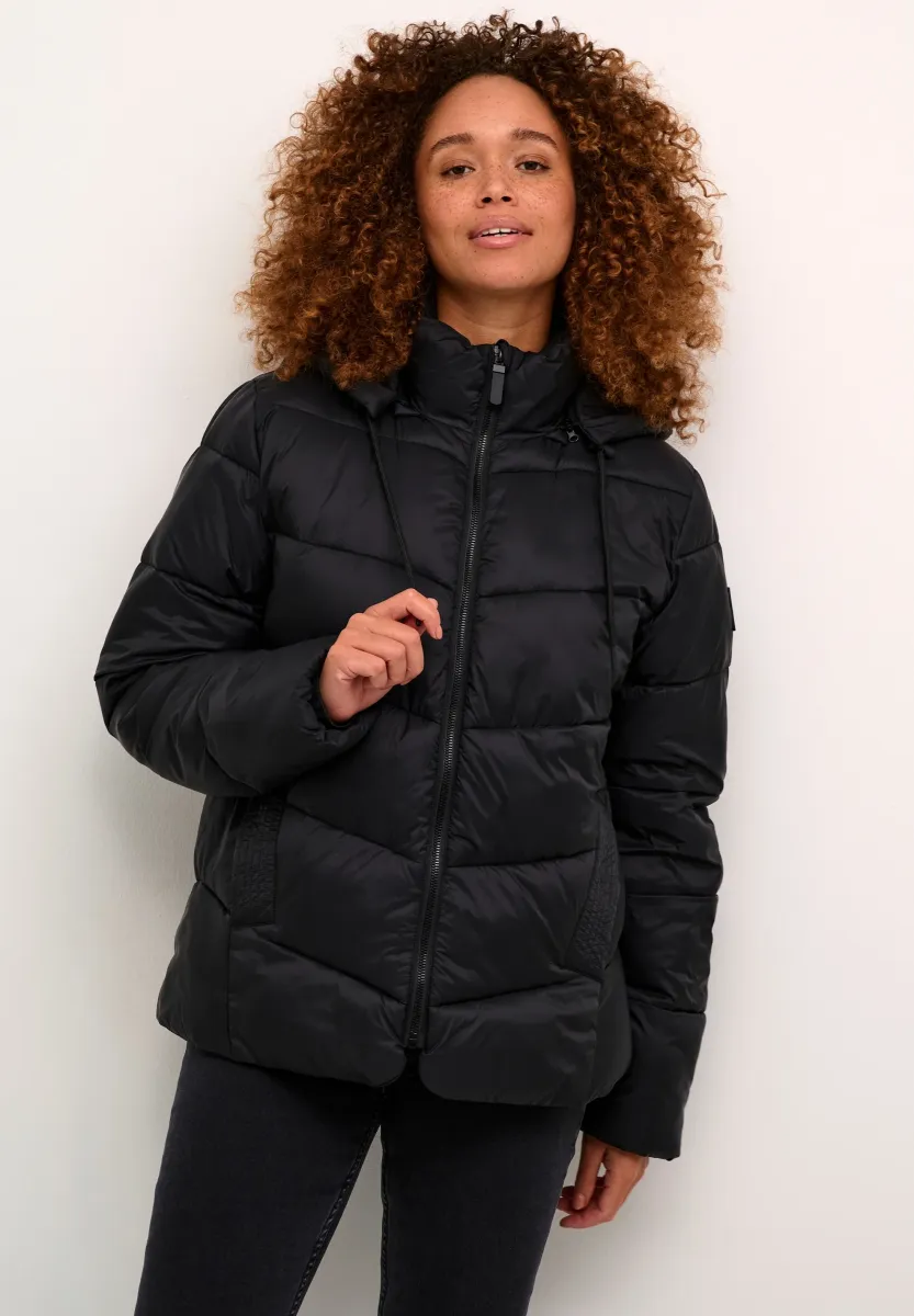 KASUSANNE - Winterjacke - black deep
