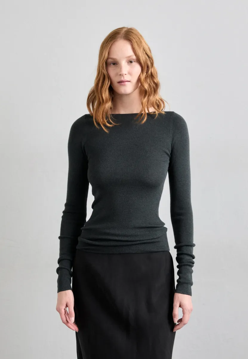 KATHRIN - Strickpullover - midnight green