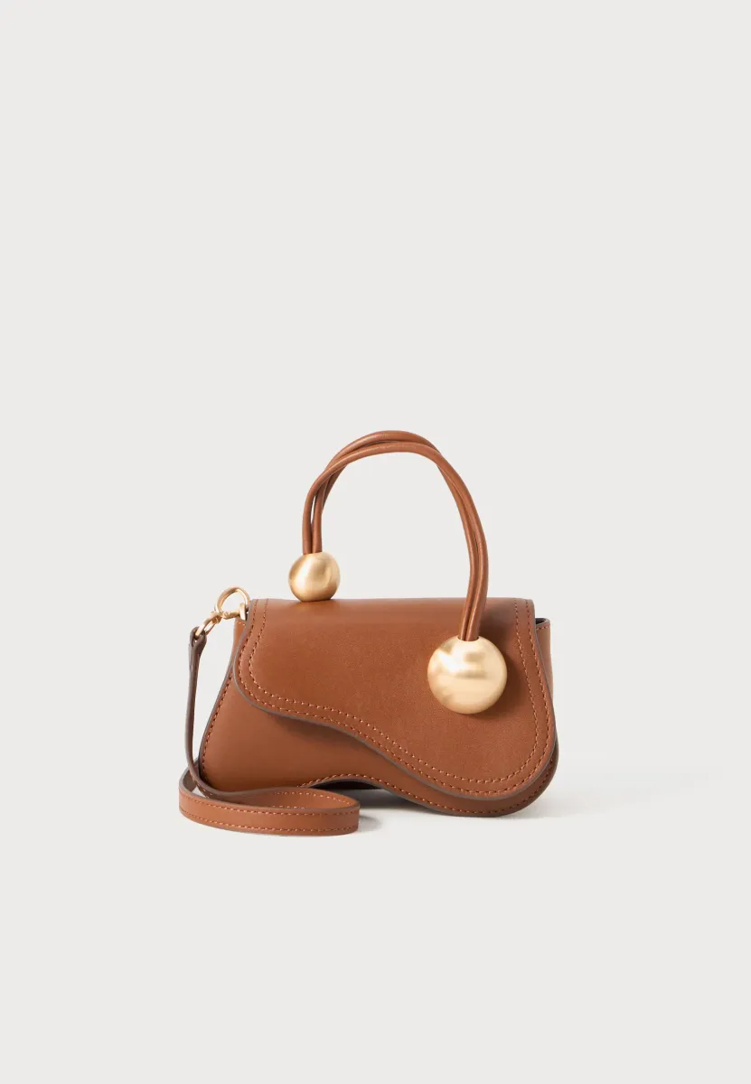 KAZIA NANO CROSS BODY - Handtasche - pecan