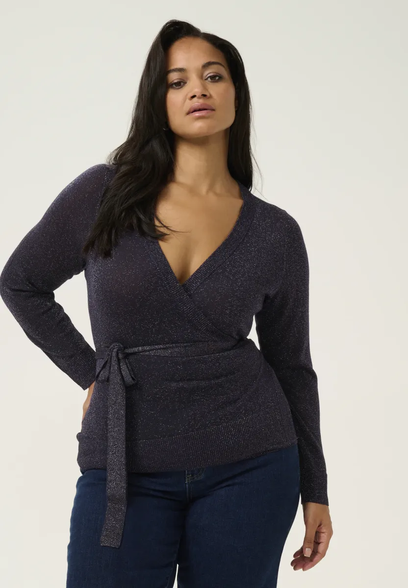 KCANKRE - Strickjacke - dawn purple