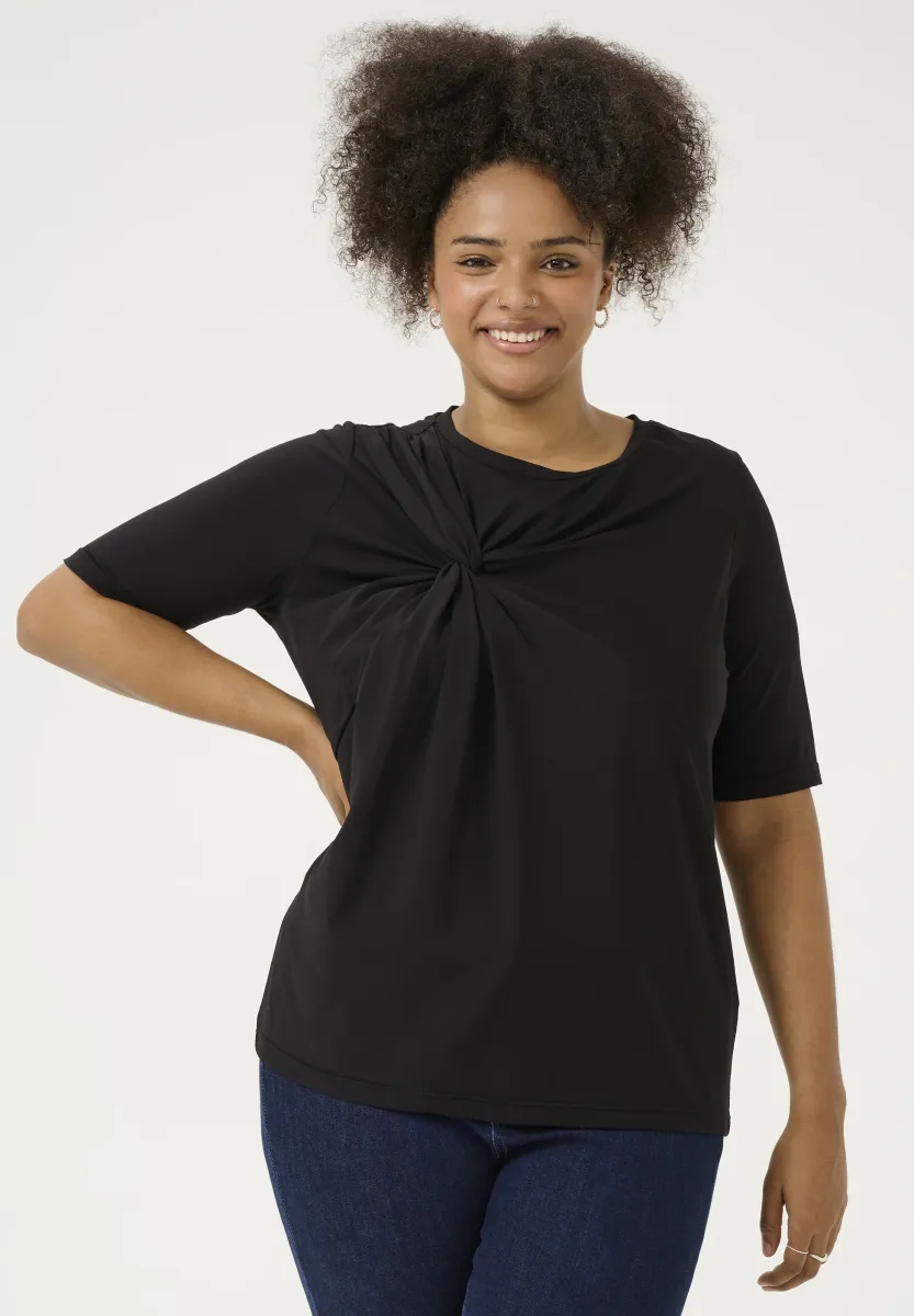 KCELOISA - T-Shirt print - black deep