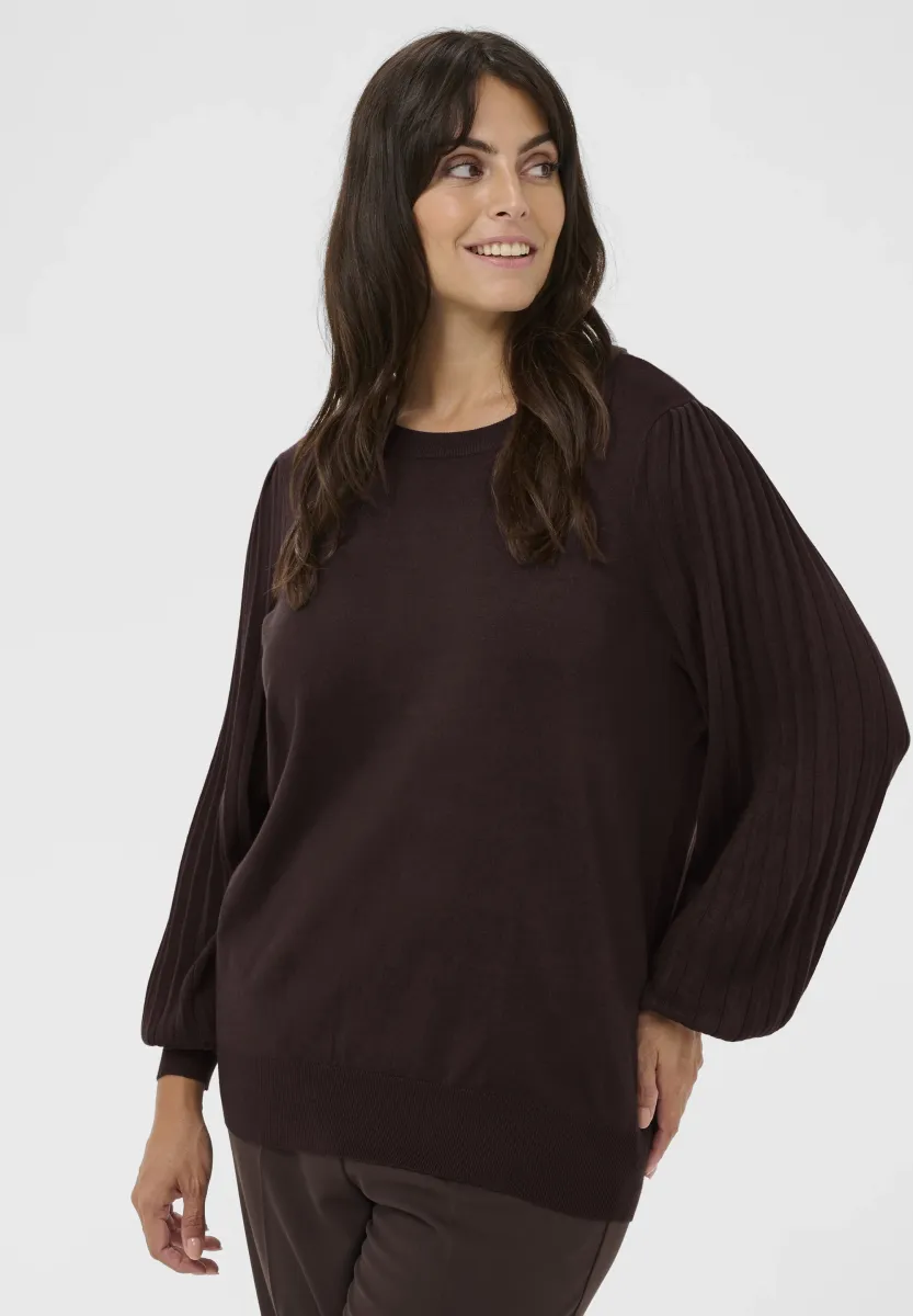 KCLONI KNIT PULLOVER - Strickpullover - black coffee