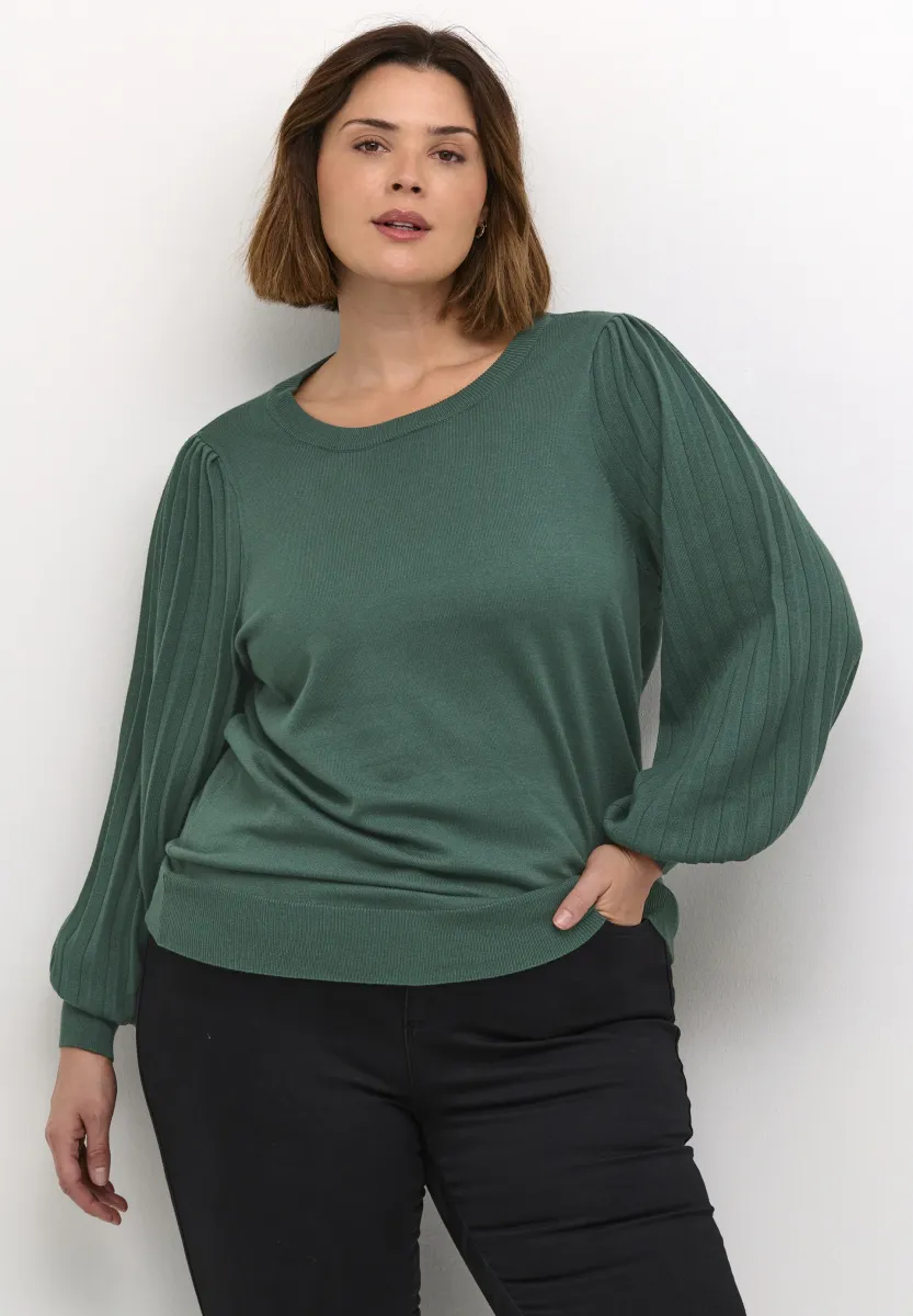 KCLONI KNIT PULLOVER - Strickpullover - garden topiary