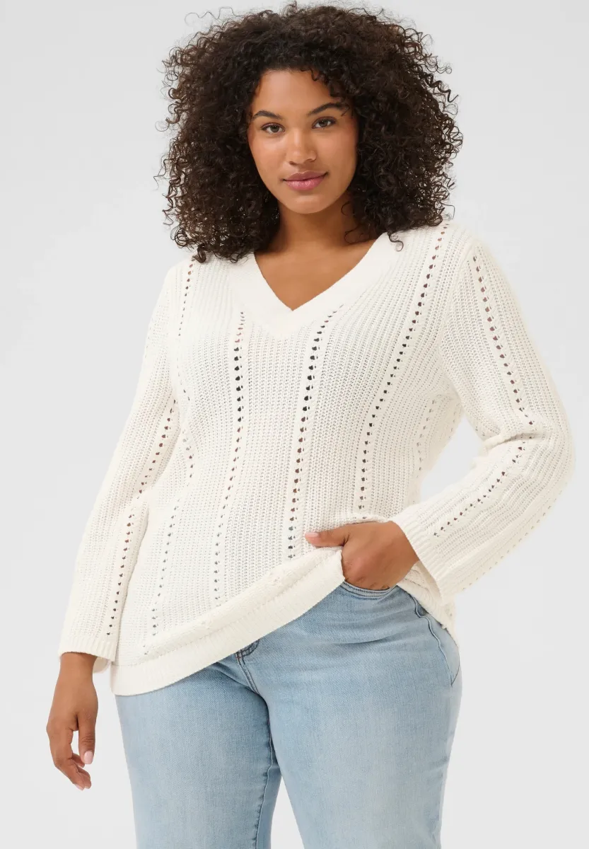 KCLORRY - Strickpullover - chalk