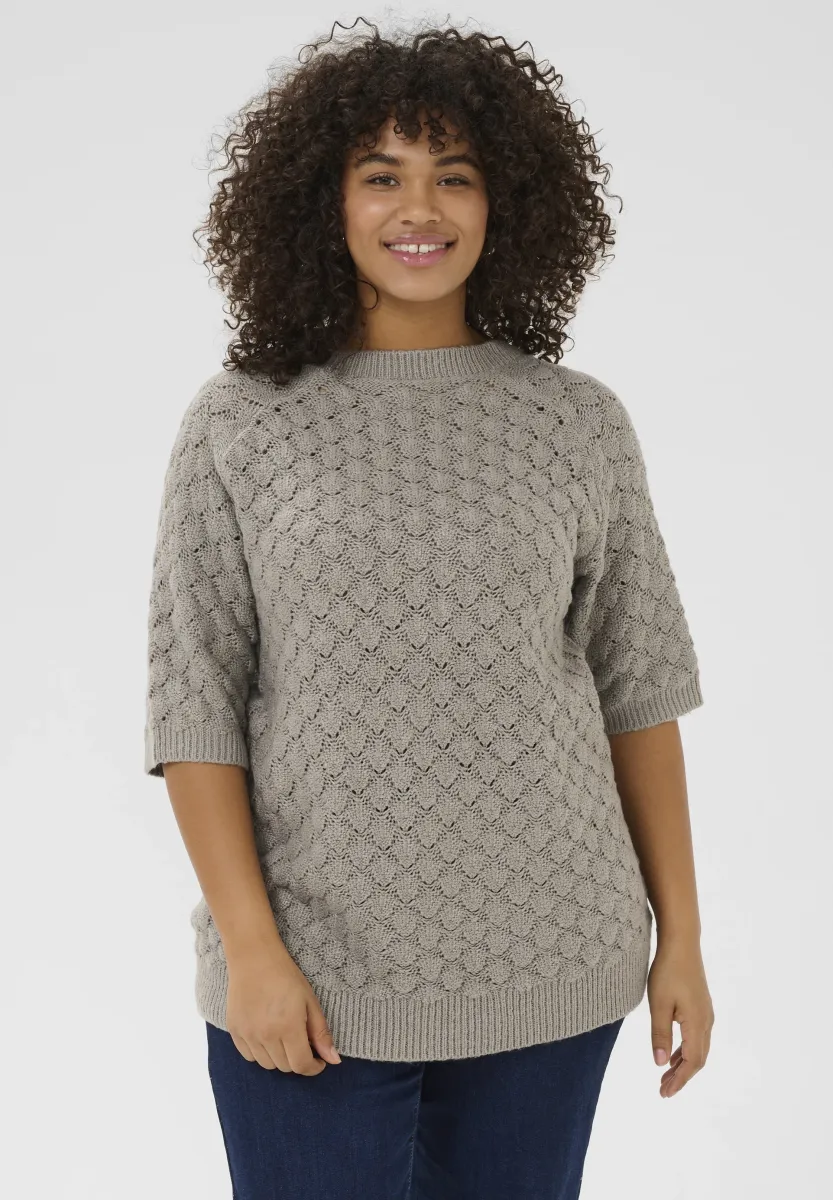 KCMANI - Strickpullover - elephant skin