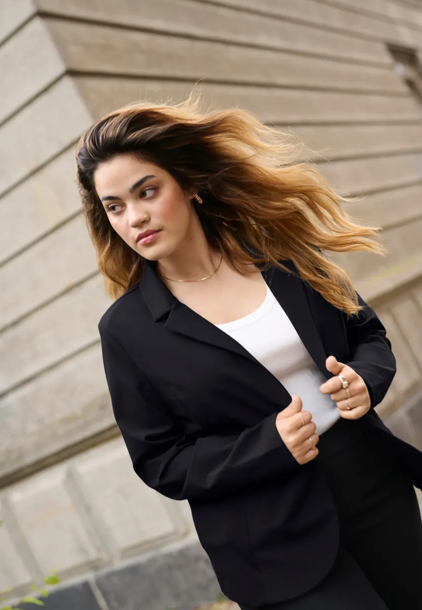 KCSAKIRA - Blazer - black deep