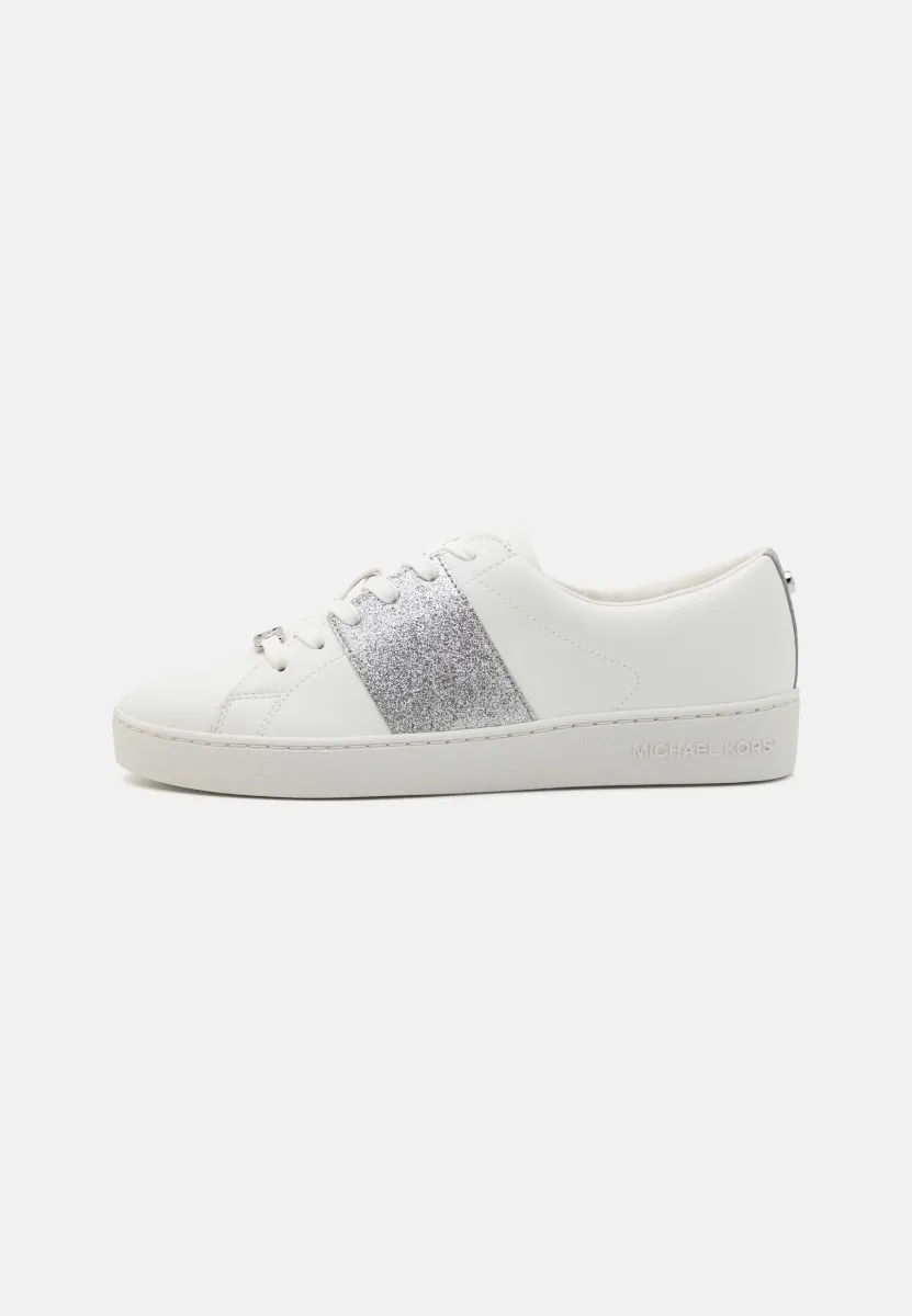 KEATON STRIPE LACE UP - Sneaker low - silver