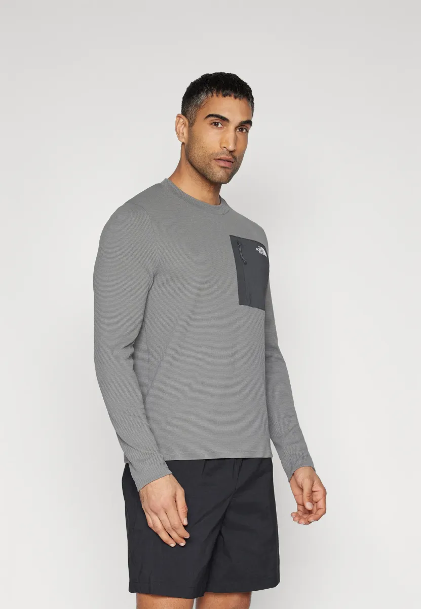 KECHA CREW - Langarmshirt - smoked pearl/asphalt grey