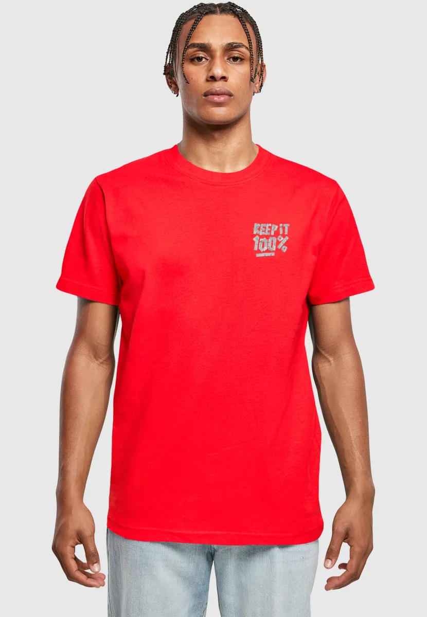 KEEP IT 100% TEE - T-Shirt print - cityred