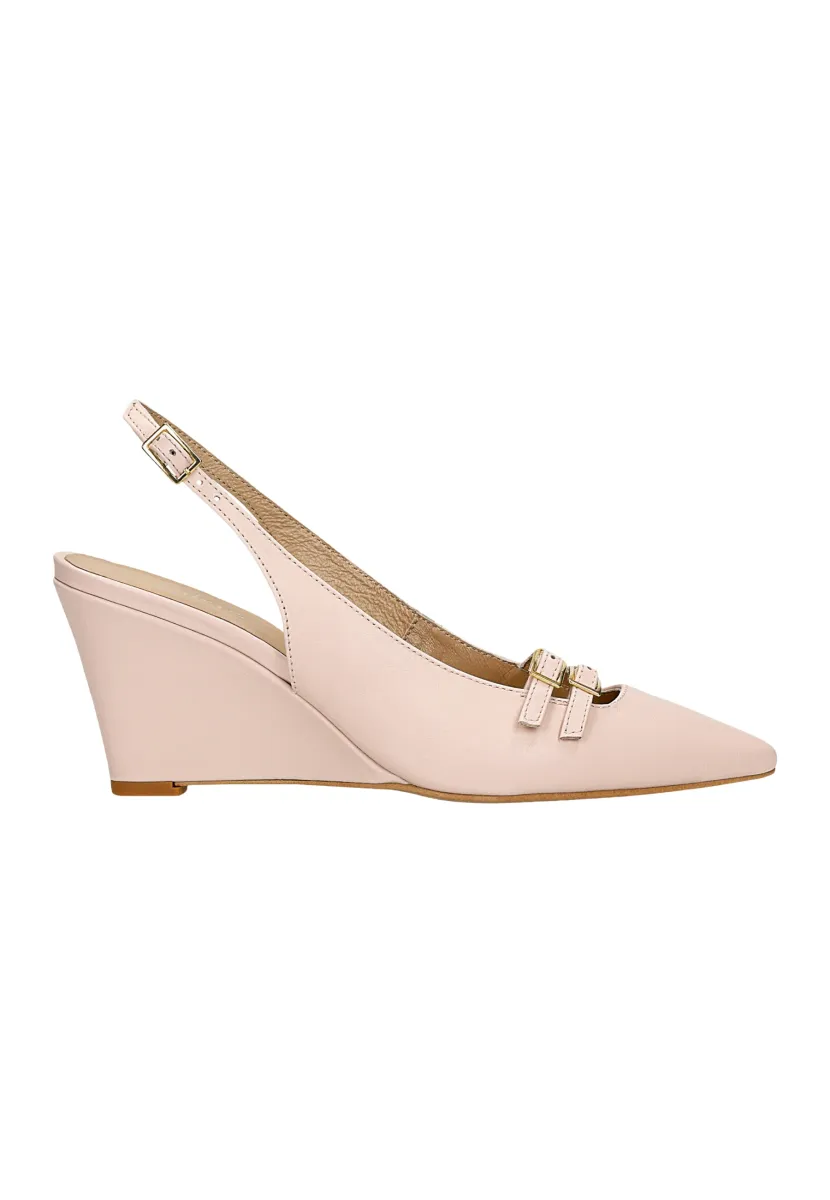 Keilpumps - beige