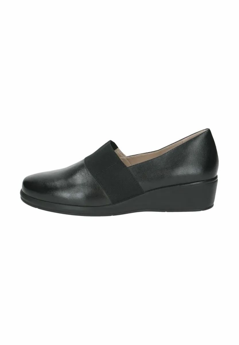 Keilpumps - black nappa
