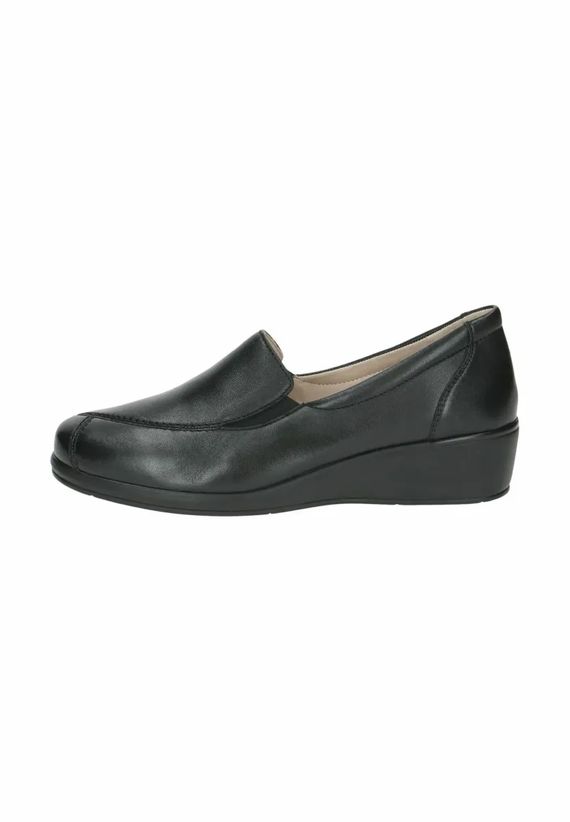 Keilpumps - black nappa