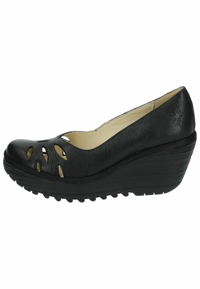 Keilpumps - black