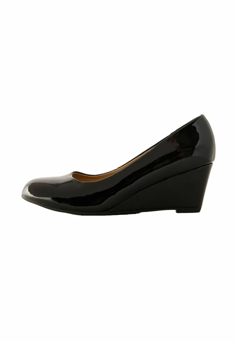 Keilpumps - black
