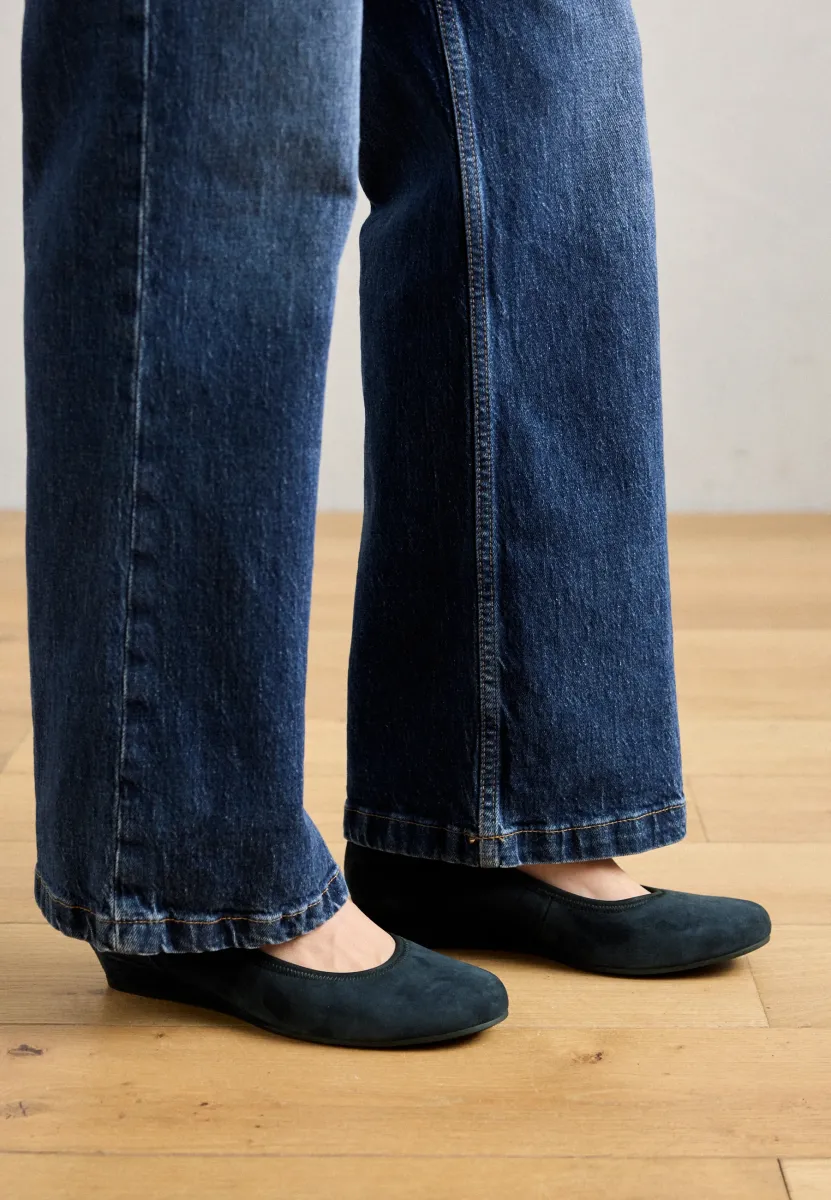 Keilpumps - dark-blue
