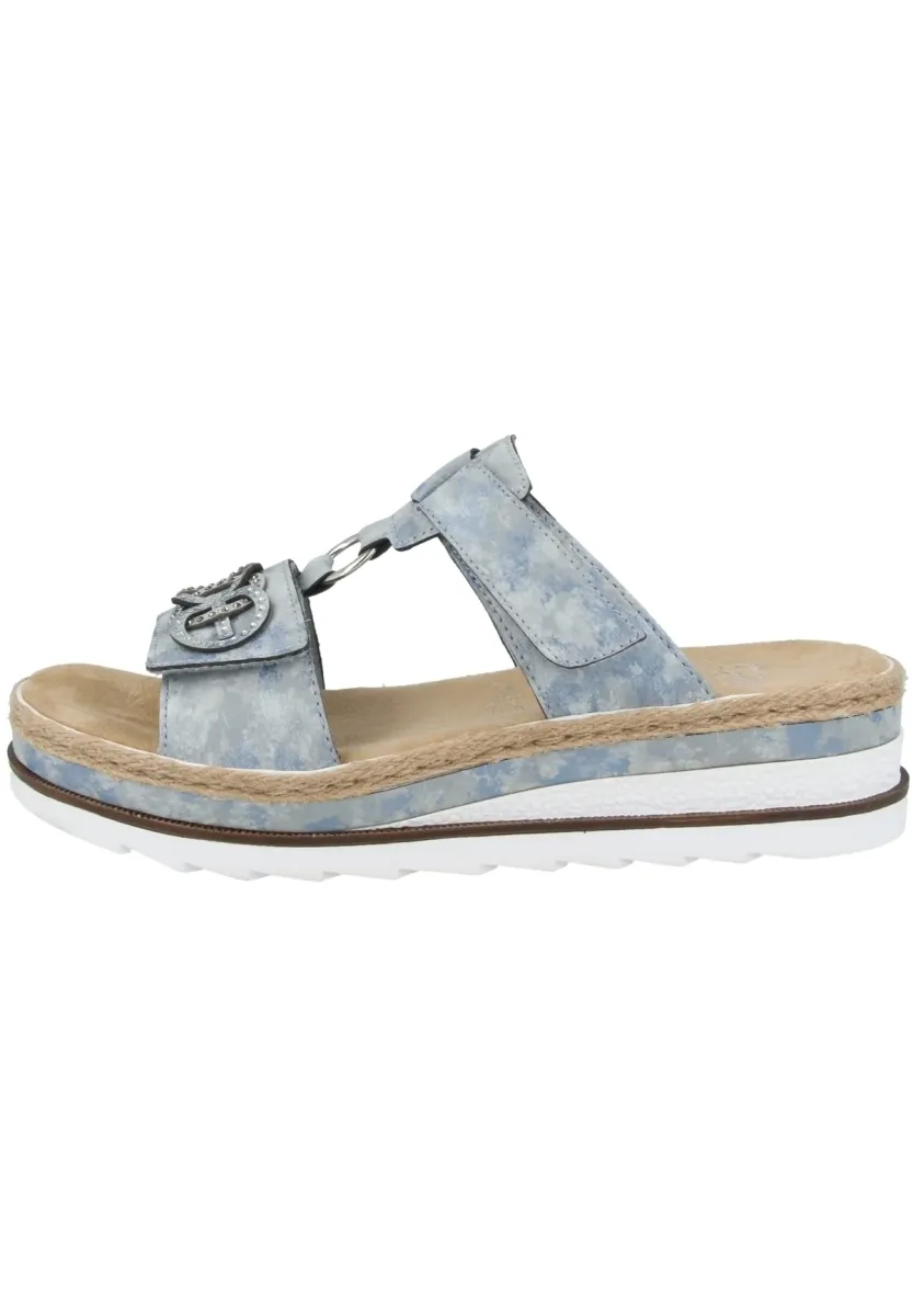 Keilsandalette - blue