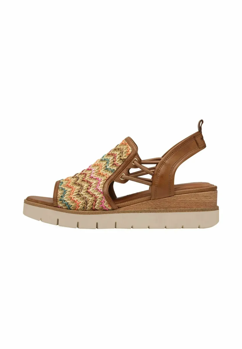 Keilsandalette - multicolor