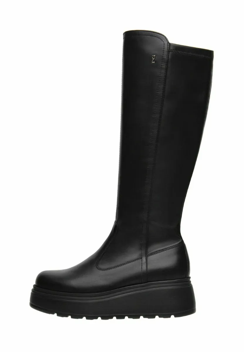 Keilstiefel - nero