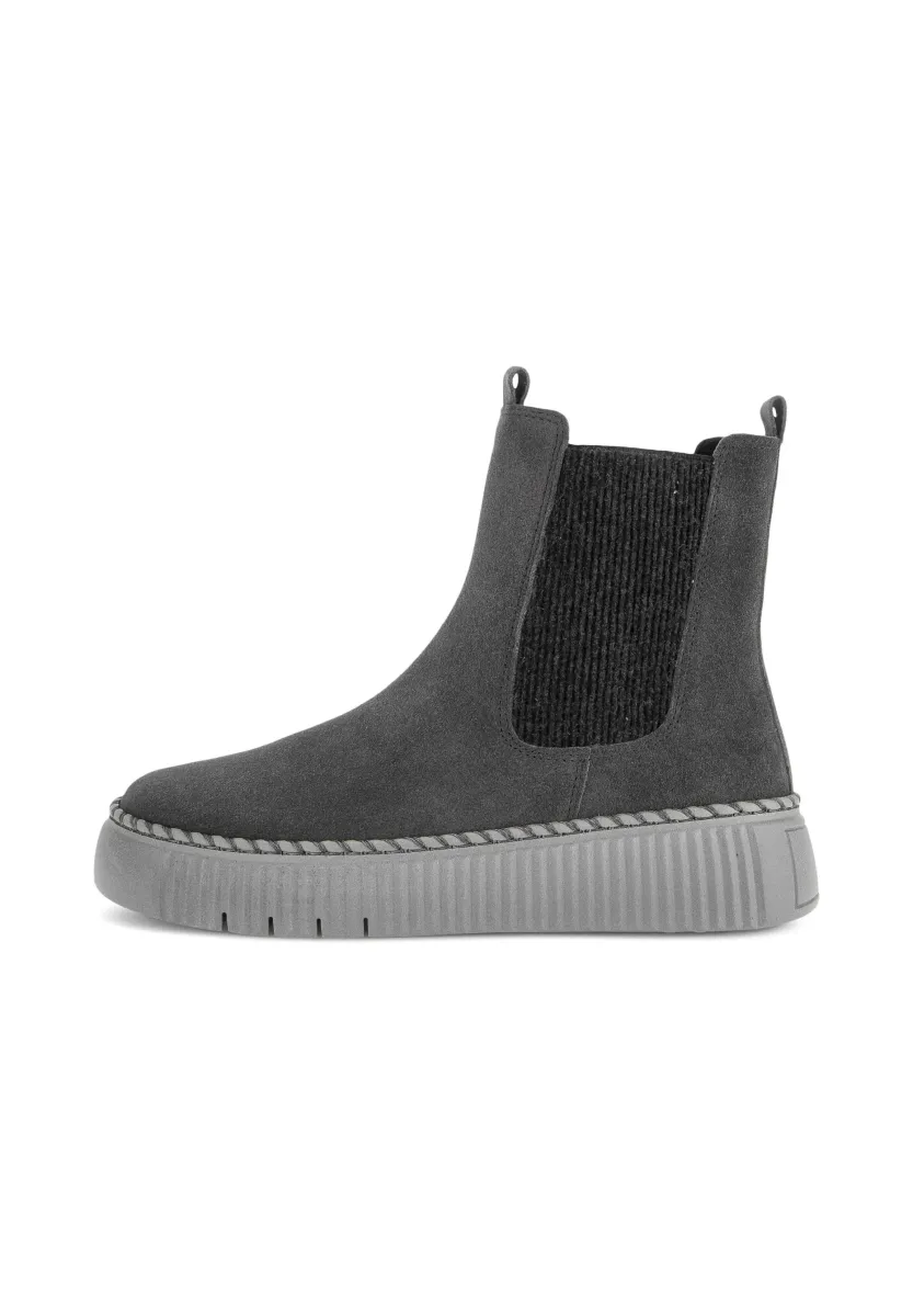 Keilstiefelette - dark grey