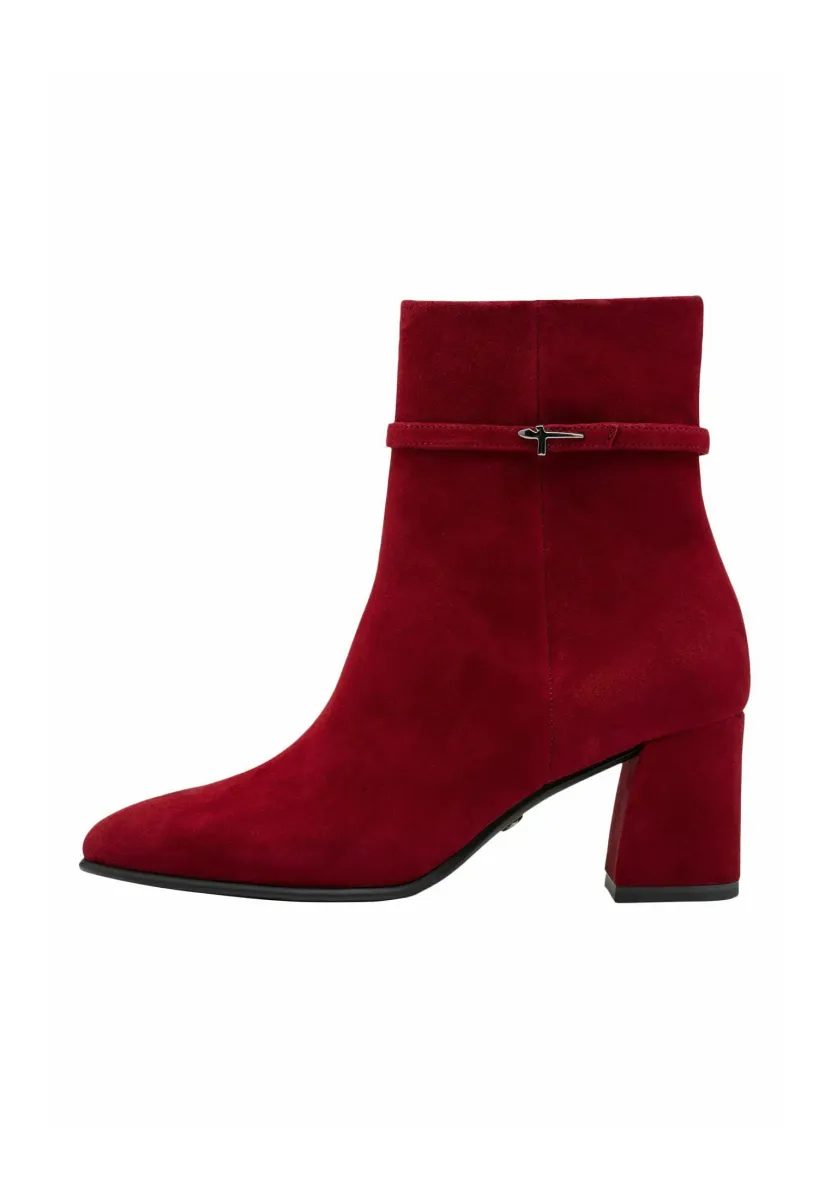 Keilstiefelette - red