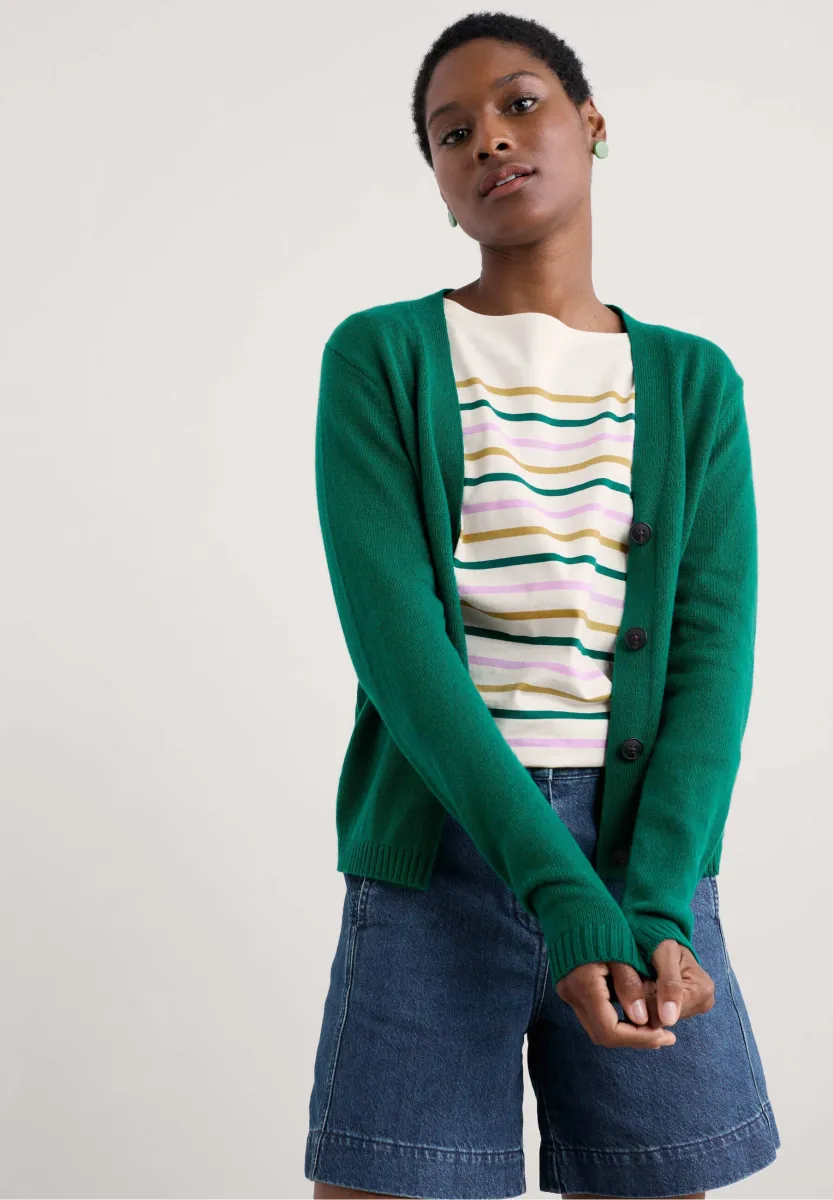 KELYN - Strickjacke - sea teal - knit melange sea teal