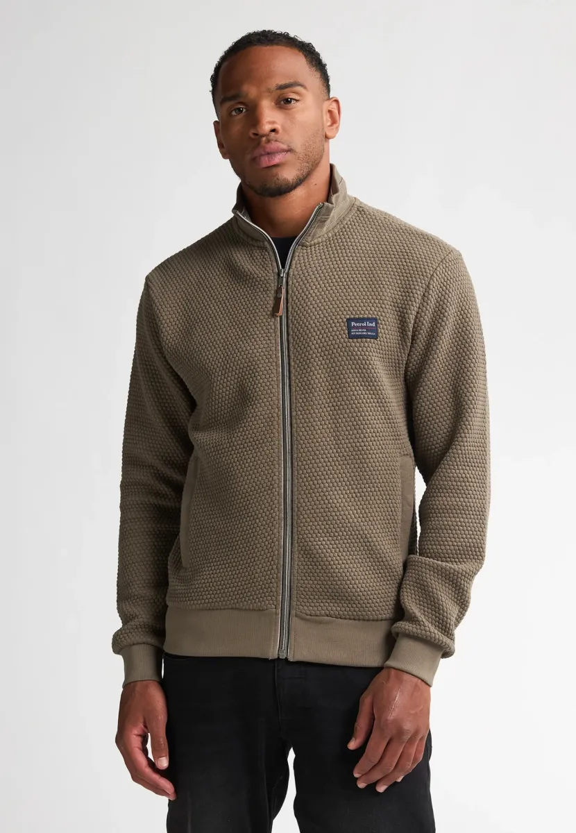 KENAI - Strickjacke - mossy stone
