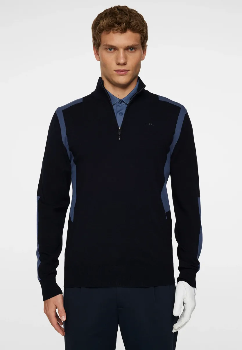 KENDRICK ZIP - Strickpullover - jl navy