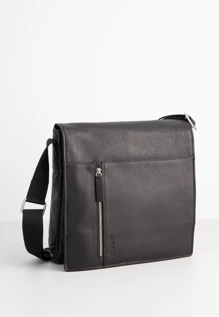 KENNINGTON SHOULDERBAG MVF - Umhängetasche - black