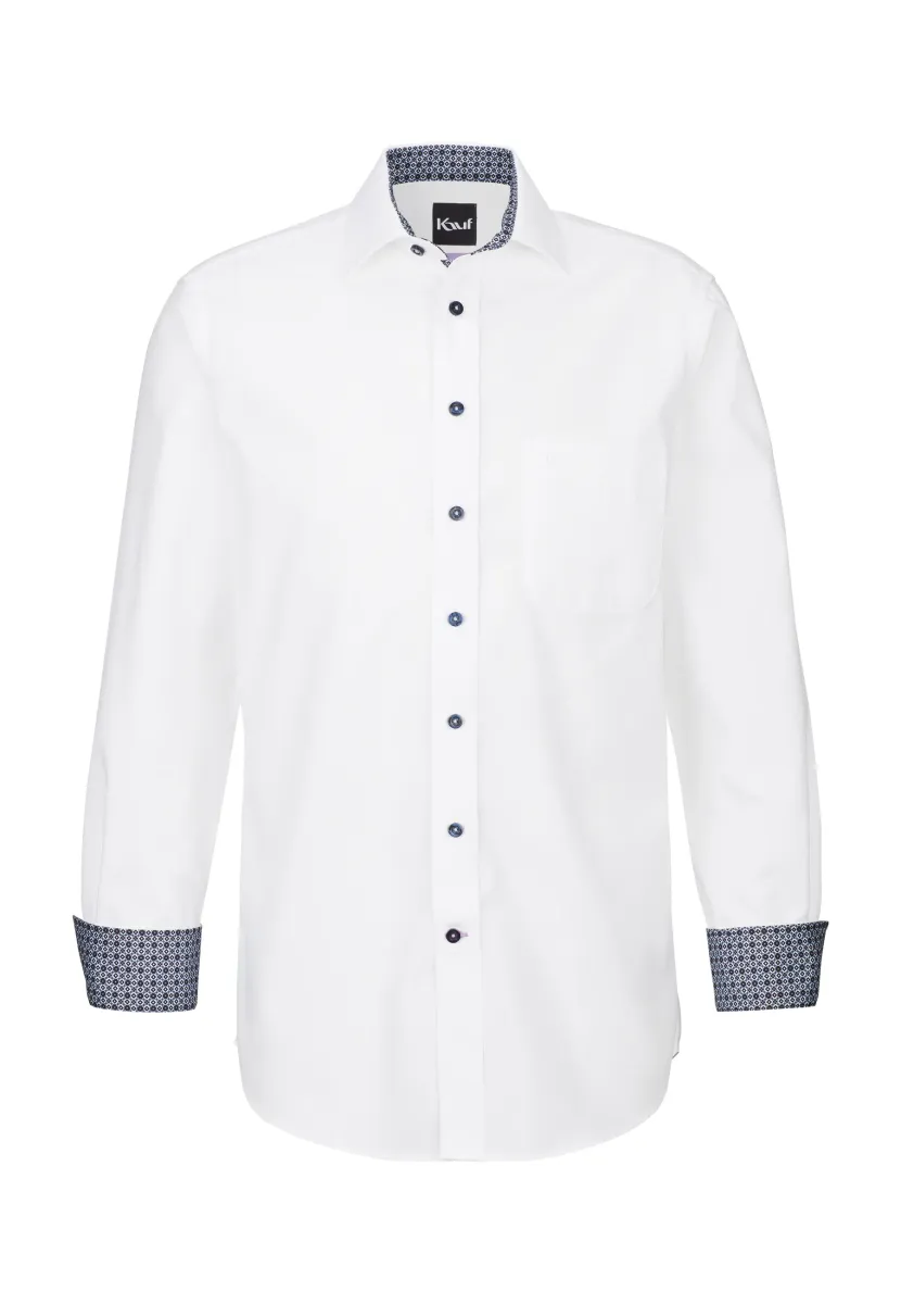 KENT LANGARM REGULAR FIT  - Hemd - white