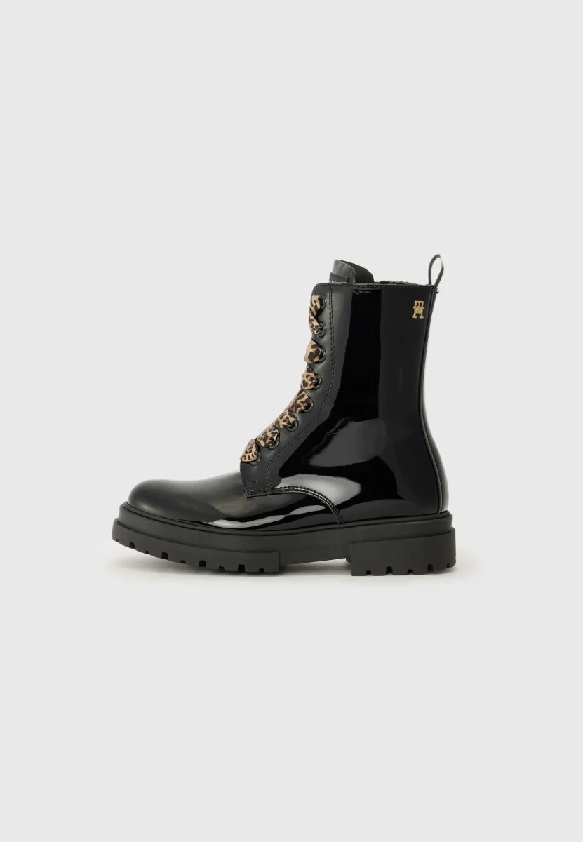KESSY UNISEX - Schnürstiefelette - black