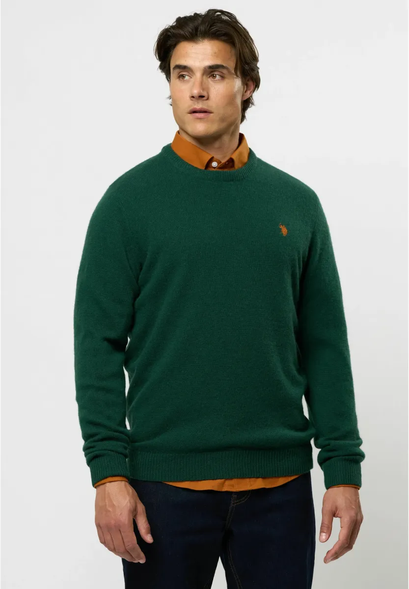 KETIL - Strickpullover - rain forest mélange