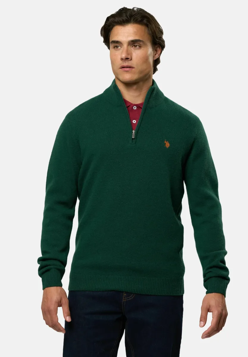 KEVIN - Strickpullover - rain forest mélange