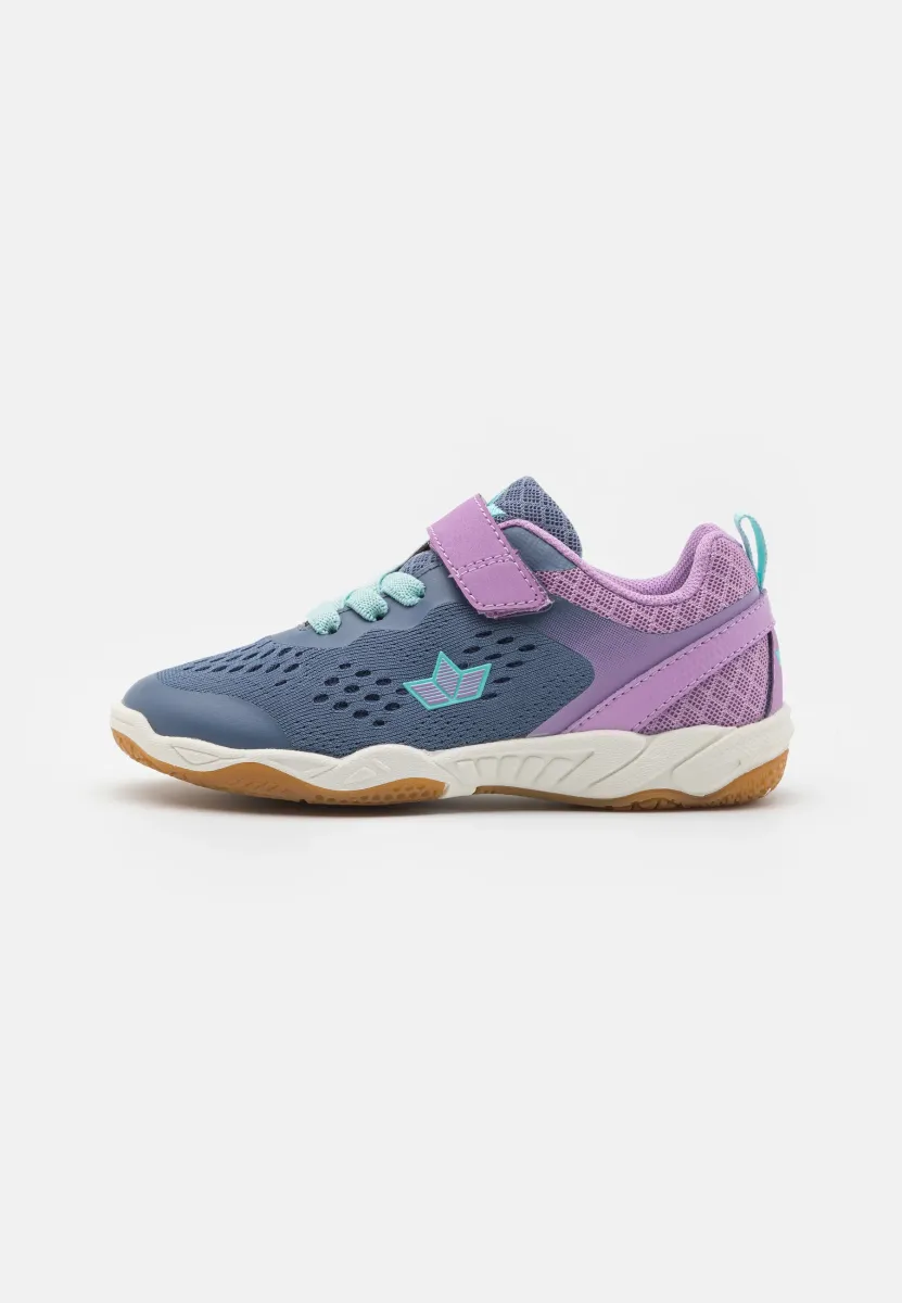 KEY - Sneaker low - grey/violet/turquoise