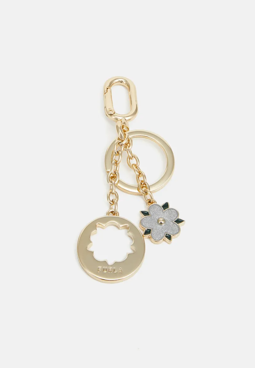KEYRING FLOWER - Schlüsselanhänger - gold-coloured