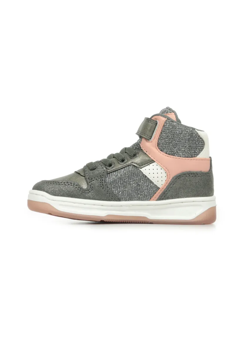 KICKADO - Sneaker high - gris rose argent