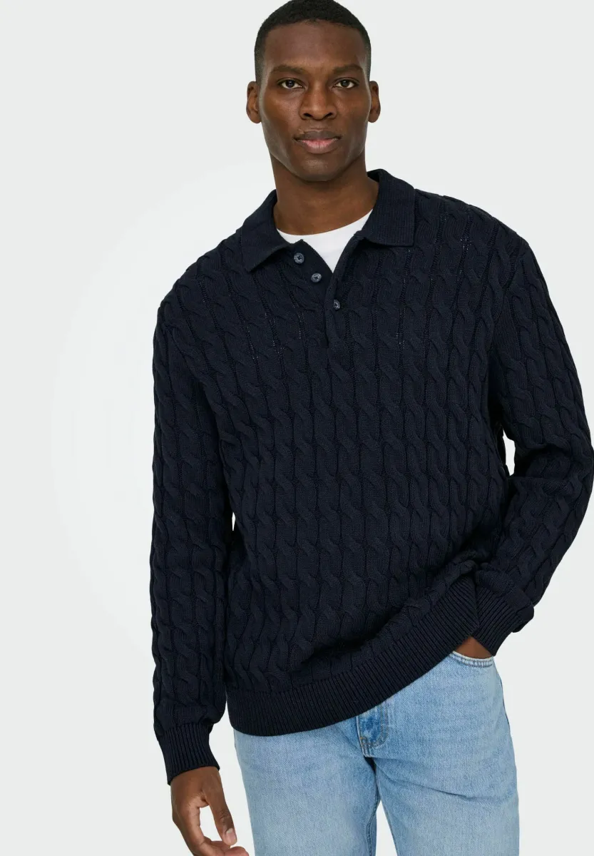 KICKER - Poloshirt - dark navy