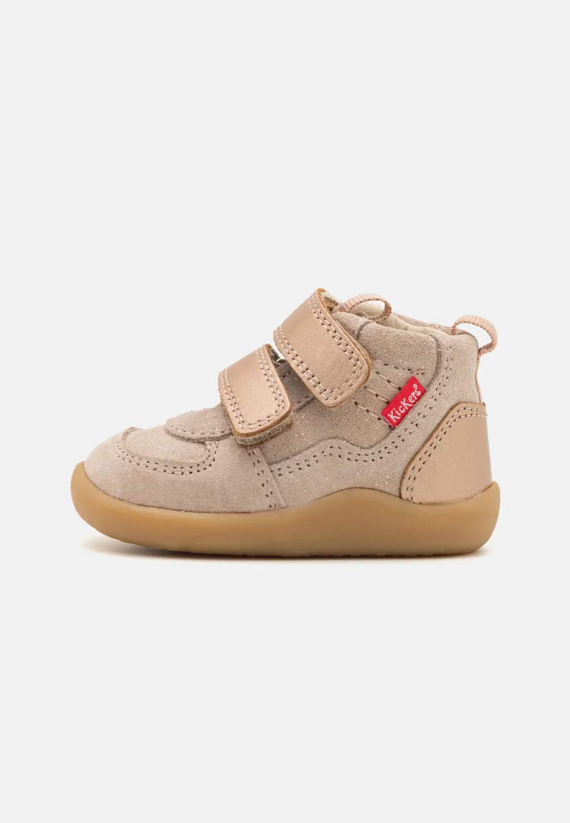 KICKFRESHO BAREFOOT - Klettschuh - beige champagne